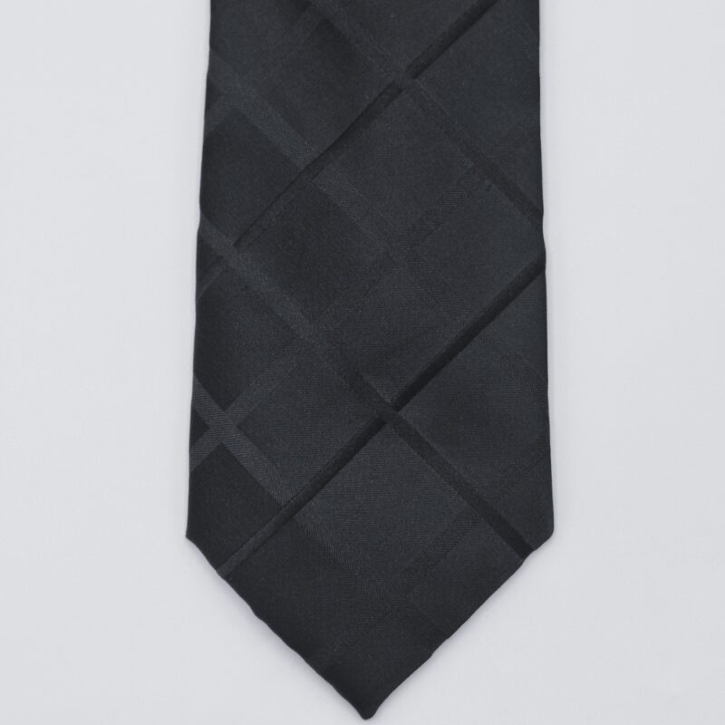 Gravata Esteve Harvey Preta 8,5 cm x 1,49 Cm Tradicional