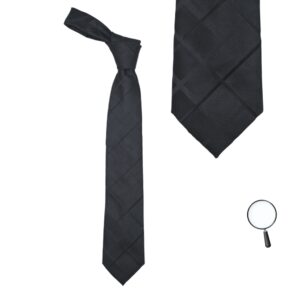 Gravata Esteve Harvey Preta 8,5 cm x 1,49 Cm Tradicional