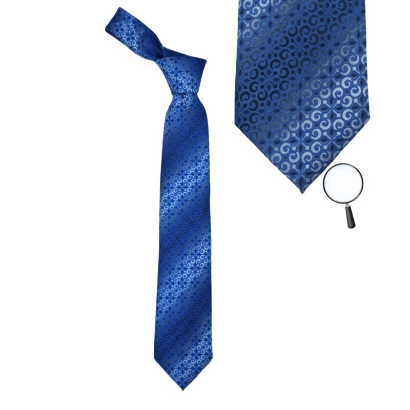 Gravata Esteve Harvey Azul Royal 8,5 cm x 1,51 Cm Tradicional