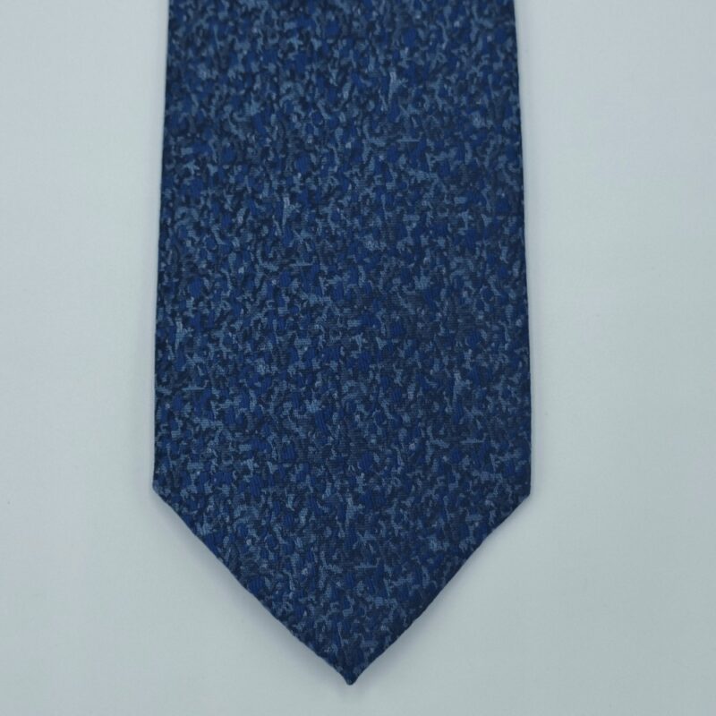 Gravata Seda/ Marca CP Neckwear Azul 8,5 cm x 1,46 Cm Tradicional