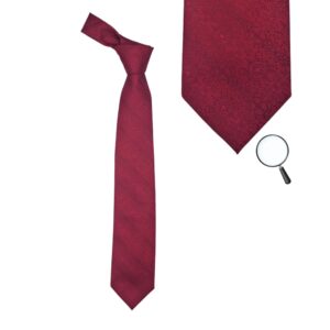 Gravata Esteve Harvey vermelho 8,5 cm x 1,49Cm Tradicional