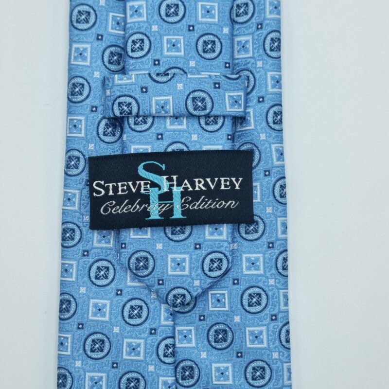 Gravata Esteve Harvey Azul Claro 8,5 cm x 1,49 Cm Tradicional