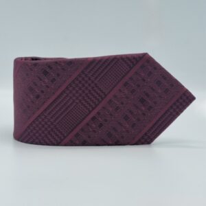 Gravata Marca Stacy Adams Vinho escuro 8,5 cm x 1,53 Cm Tradicional