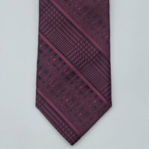 Gravata Marca Stacy Adams Vinho escuro 8,5 cm x 1,53 Cm Tradicional