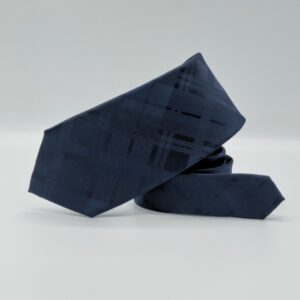 Gravata Marca Stacy Adams Azul escuro 8,5 cm x 1,52 Cm Tradicional