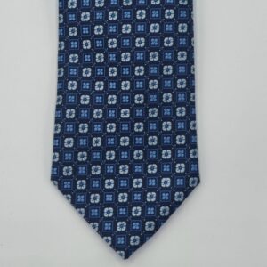 Gravata Marca TOMMY HIFIGER Azul Marinho 8,5 cm x 1,49 Cm Tradicional