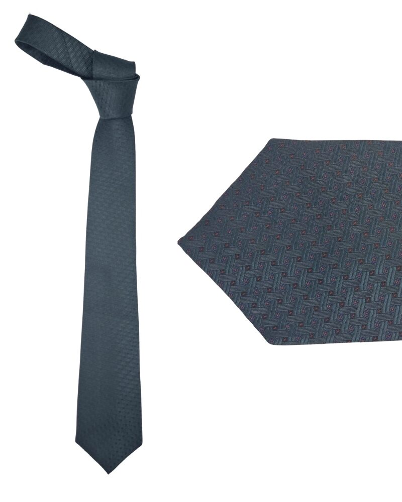 Gravata Verde Escuro Semi Slim 7,5 cm