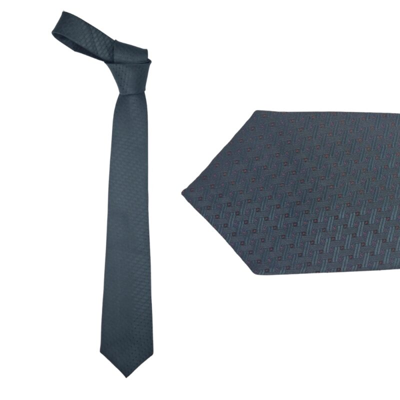 Gravata Verde Escuro Semi Slim 7,5 cm