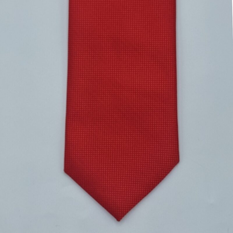 Gravata Vermelha Semi Slim 7,5cm
