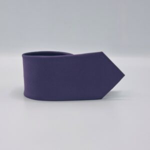 Gravata Roxa lisa Slim 6 cm