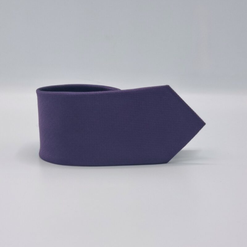Gravata Roxa lisa Slim 6 cm