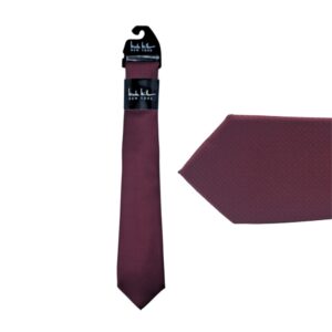 Gravata Bordo Semi Slim 7,5cm