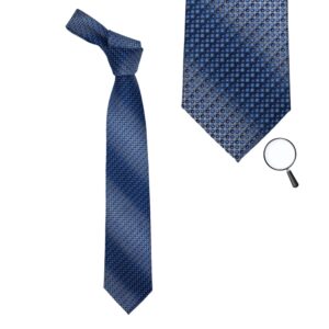 Gravata Azzuro Uomo azul masculina com design clássico e caimento tradicional