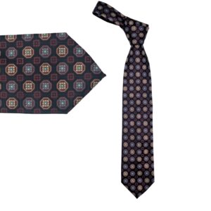 Gravata social vinho Harve Benard em seda com visual elegante e masculino