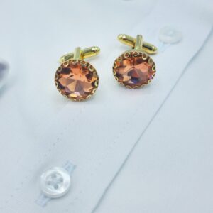 Camisa Branca lisa Punho duplo para Abotoaduras Feminina