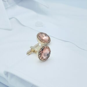 Camisa Branca lisa Punho duplo para Abotoaduras Feminina