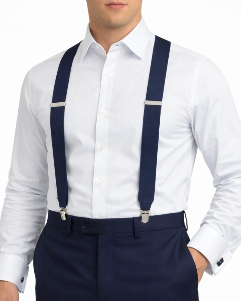 Suspensório Masculino Azul Marinho