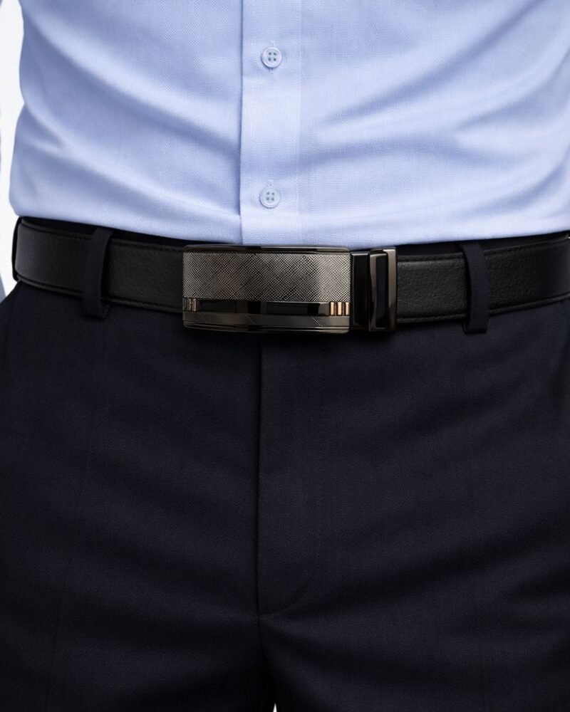 Cinto Social Automático Premium Ajuste por Catraca sem Furos