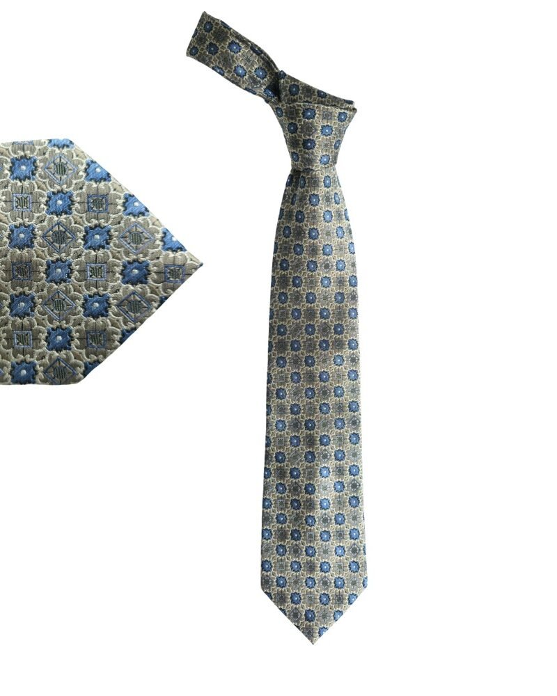 Gravata Pronto Uomo Couture 100% Seda – Robusta, Encorpada e de Nó Imponente-9 cm/ 1,53 cm Tradicional Larga