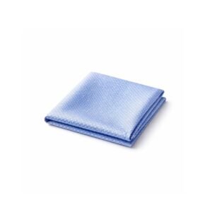Lenço de Bolso Azul Claro com Microtextura Sofisticação Suave Ms Stilos