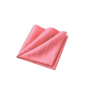 Lenço de Bolso Cor Salmão Paisley Elegância Sofisticada e Distinta Ms Stilos