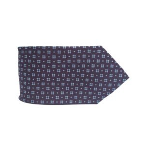 Gravata Pronto Uomo Bordô com Padrão Floral Clássico – 100% Seda Encorpada Premium – 10 cm/ 1,46 cm Tradicional Larga