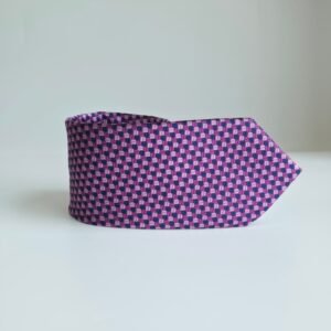 Gravata Haines & Donner of London 100% Seda – Modelo Robusto e Encorpado com Padrão Marcante -8,5 cm/ 1,47 cm Tradicional Largo