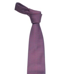 Gravata Lands’ End 100% Seda – Modelo Largo, Robusto e com Nó Volumoso-9 cm/ 1,46 cm Tradicional Largo