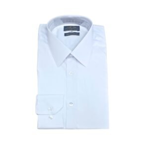 Camisa 97% Egípcio 3% Elastano Francesa Tecido Liso