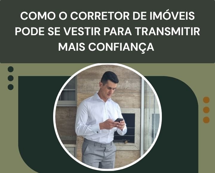Capa de matéria da MS Stilos sobre como o corretor de imóveis pode se vestir para transmitir mais confiança