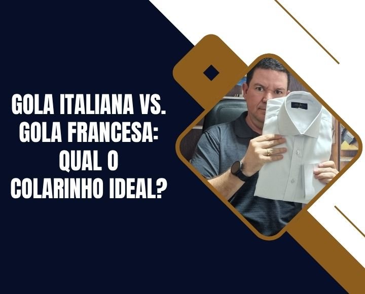 Capa da matéria da MS Stilos sobre gola italiana vs gola francesa e como escolher o colarinho ideal.